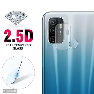 MARSHLAND Camera Lens Protector Anti Scratch Smooth Touch Camera Lens Tempered Glass Compatible for Oppo A32 /Oppo A53-thumb3