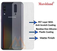 MARSHLAND Matte Finish Back Screen Protector Flexible Anti Scratch Bubble Free Back Screen Guard Compatible for Samsung Galaxy A50 A50S Pack of 2-thumb2