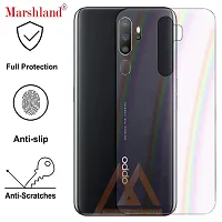 MARSHLAND 3D Rainbow Flexible Back Screen Protector Anti Scratch Bubble Free Back Screen Guard Compatible for Oppo A5 2020-thumb1