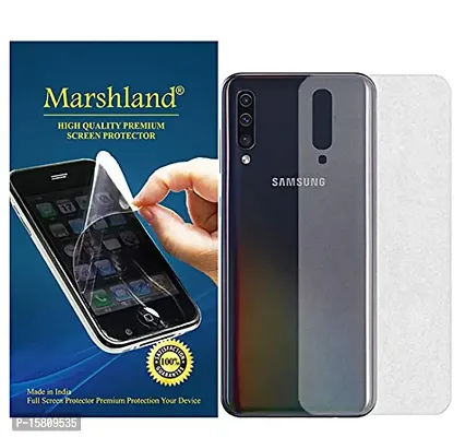 MARSHLAND Matte Finish Back Screen Protector Flexible Anti Scratch Bubble Free Back Screen Guard Compatible for Samsung Galaxy A50 A50S Pack of 2-thumb0