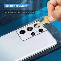 MARSHLAND Camera Lens Protector Anti Scratch Smooth Touch Camera Lens Tempered Glass Compatible for Samsung Galaxy S21 Ultra (Transparent)-thumb3
