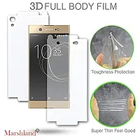 MARSHLAND Front  Back Screen Protector Anti Scratch Bubble Free Screen Guard for Sony Xperia Xa1 Ultra (Transparent)-thumb3