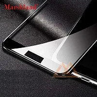 MARSHLAND Screen Protector 9H Full Glue Anti Scratch Oleo Phobic Coating Bubble Free Tempered Glass Compatible for Huawei Y7 Prime 2019 (Black)-thumb4