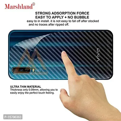 MARSHLAND Back Screen Guard Sticker Protective Soft Film Compatible with Vivo Y12 Y15 Y17 U10-thumb4