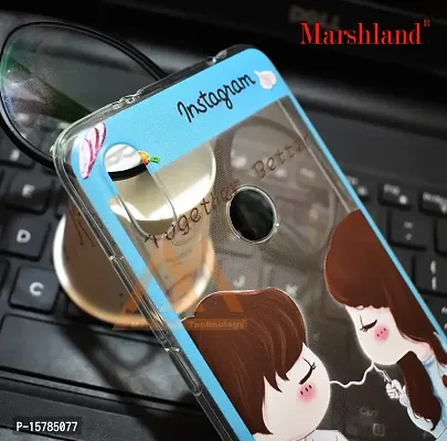 Marshland Designer Instagram Printed Flexible Soft Silicon 3D Printed Back Cover Compatible for Redmi Y2-thumb5
