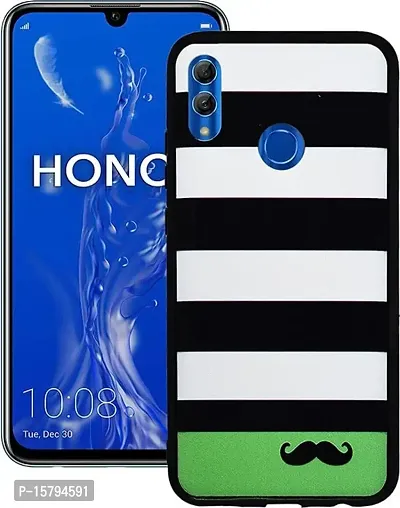 MARSHLAND? Soft Silicon Printed Cartoon Design Back Cover Compatible for Honor 10 Lite