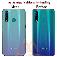 MARSHLAND Matte Finish Back Screen Protector Flexible Anti Scratch Bubble Free Back Screen Guard Compatible for Vivo Z1 pro Pack of 2-thumb1