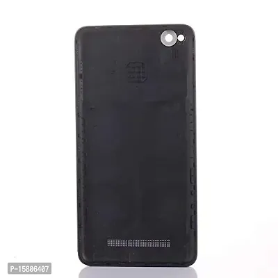 Marshland Back Panel Compatible for Mi 4A Redmi 4A Matte Black-thumb2