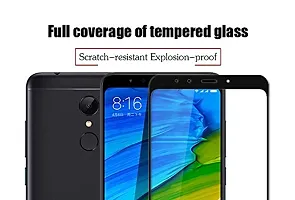 Marshland? Screen Protector 3D Anti-Scratch Anti-Bubble Edge to Edge Tempered Glass Compatible for Redmi Note 5 (Black)-thumb4