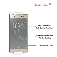 MARSHLAND Front  Back Screen Protector Anti Scratch Bubble Free Screen Guard for Sony Xperia Xa1 Ultra (Transparent)-thumb2
