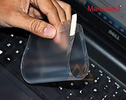 MARSHLAND Flexible Anti Scratch Oleo Phobic Coating Bubble Free Front Screen Guard for Samsung Galaxy Tab 3 (Transparent 7.0)-thumb3