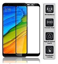 Marshland? Screen Protector 3D Anti-Scratch Anti-Bubble Edge to Edge Tempered Glass Compatible for Redmi Note 5 (Black)-thumb2
