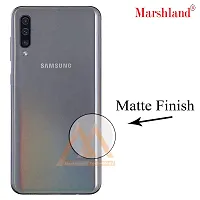 MARSHLAND Matte Finish Back Screen Protector Flexible Anti Scratch Bubble Free Back Screen Guard Compatible for Samsung Galaxy A50 A50S Pack of 2-thumb3