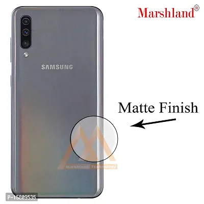 MARSHLAND Matte Finish Back Screen Protector Flexible Anti Scratch Bubble Free Back Screen Guard Compatible for Samsung Galaxy A50 A50S Pack of 2-thumb4