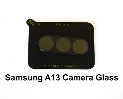 MARSHLAND 3D Camera Lens Screen Protector Designed for Samsung Galaxy A13 Camera Lens Tempered Glass (Black)-thumb2