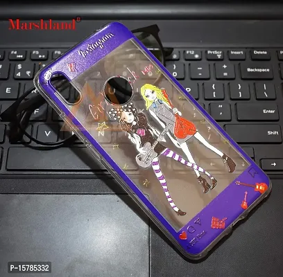 Marshland? Designer Instagram Printed Flexible Soft Silicon 3D Printed Multicolor Back Cover Compatible with Redmi Note 5 Pro