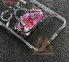 MARSHLAND Colorful Girly Crystal Design Latest Printed Back Cover Compatible for Redmi Note 5-thumb3