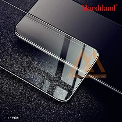 MARSHLAND Screen Protector 6D Full Glue Anti Scratch Bubble Free 9h Hardness Smooth Touch Tempered Glass Compatible for Poco F1 (Black)-thumb5