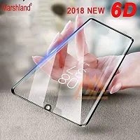 MARSHLAND 6d Full Glue Anti Scratch Bubble Free 9h Hardness Smooth Touch Tempered Glass Compatible for Vivo V11 Pro Black-thumb2