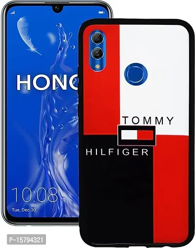MARSHLAND? Soft Silicon Printed Cartoon Design Back Cover Compatible for Honor 10 Lite-thumb0