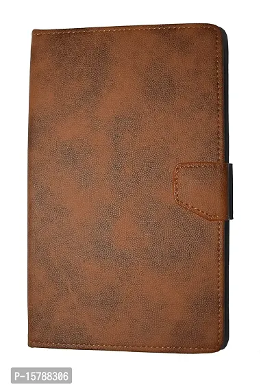 MARSHLAND Flip Cover for Oppo Pad Air Premium Look Front  Back Protection Magnetic Case- Brown