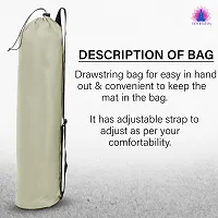 Classic Cream Dori Lock Yoga Mat Bag with Broad Strap for MenWomen-thumb3