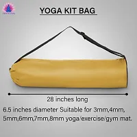 Luxury Golden Yellow Dori Lock Yoga mat Bag COVER ONLY  For Men  Women-thumb3