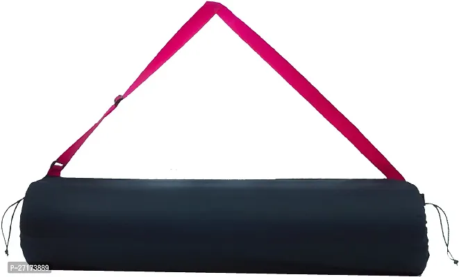 Toffy Black Pink Exercise Mat Carry Bag Cover ONLY with Broad Shoulder Straphellip;