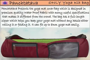 Trendy Premium Quality Oynex RED Yoga Mat Bag  Yoga Mat Cover for Men  Women-thumb4