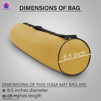 Luxury Golden Yellow Dori Lock Yoga mat Bag COVER ONLY  For Men  Women-thumb5