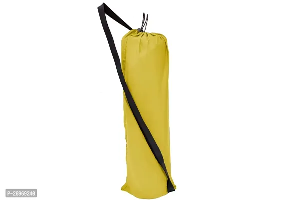 Luxury Yellow_Strechable_Dori.Lockexercise Mat Cover Bag Only With Broad Strap