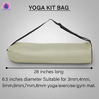 Classic Cream Dori Lock Yoga Mat Bag with Broad Strap for MenWomen-thumb1