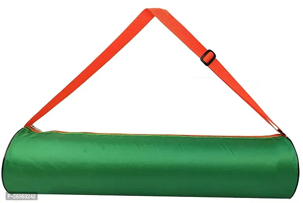 Yoga Mat Cover With Adjustable Shoulder Strap-Stylish Sport Green Yoga Bag-thumb0