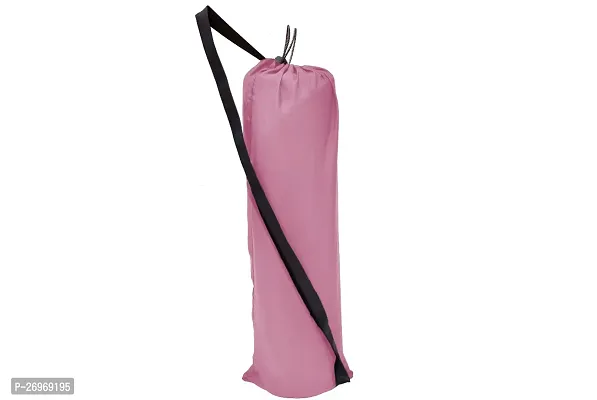 Luxury B.Pink_Strechable_Dori.Lockexercise Mat Cover Bag Only With Broad Strap-thumb0