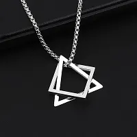 Stainless Steel Pendent With Stainles Steel Chain For Men-thumb3