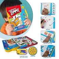 Intelligence Book E-Book Children Book Musical English Educational Phonetic Learning Book in Study Book Sound Book for Children- English Letters Words Learning Book for 3 + Years in Toys and Games-(Study Book)-thumb2