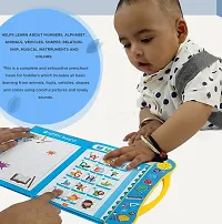 Intelligence Book E-Book Children Book Musical English Educational Phonetic Learning Book in Study Book Sound Book for Children- English Letters Words Learning Book for 3 + Years in Toys and Games-(Study Book)-thumb1