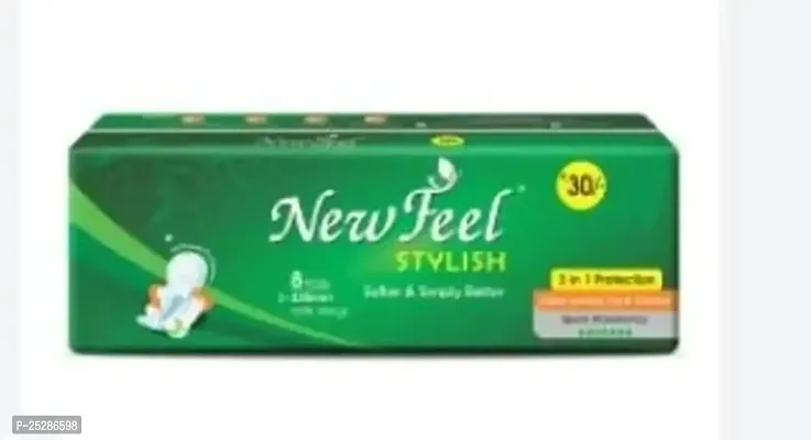 Dry -net Comfortable and Absorb Overnight Sanitary Pad For Women-thumb0