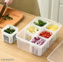 Airtight Plastic Unbreakable Containers fridge container-thumb2