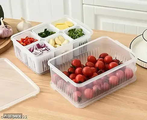 Airtight Plastic Unbreakable Containers fridge container-thumb4