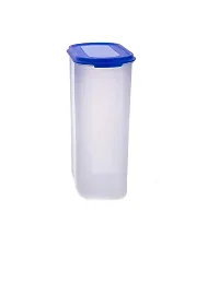 Airtight Plastic Unbreakable Containers 2500ml oval Pack of 4-thumb1