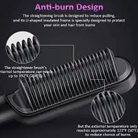 360-Degree Rotating Hair Straightener Comb for Women  Men | Hair Styler, Straightener Machine (Random Colour)-thumb3