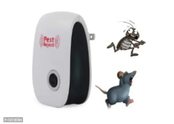 Ultrasonic Pest Repeller to Repel Rats, Cockroach, Mosquito, Home Pest and Rodent Repelling Aid for Mosquito, Cockroaches, Ants Spider Insect Pest Control Electric Pest Repelling-thumb3