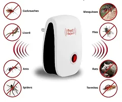 Ultrasonic Pest Repeller to Repel Rats, Cockroach, Mosquito, Home Pest and Rodent Repelling Aid for Mosquito, Cockroaches, Ants Spider Insect Pest Control Electric Pest Repelling-thumb3