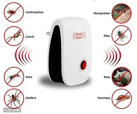Ultrasonic Pest Repeller to Repel Rats, Cockroach, Mosquito, Home Pest and Rodent Repelling Aid for Mosquito, Cockroaches, Ants Spider Insect Pest Control Electric Pest Repelling-thumb4