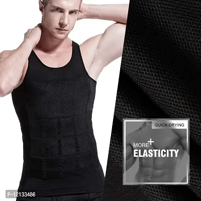 Buy Bstar Vest Slim n Lift Tummy Tucker Body Shaper for Men Size Small -  White at