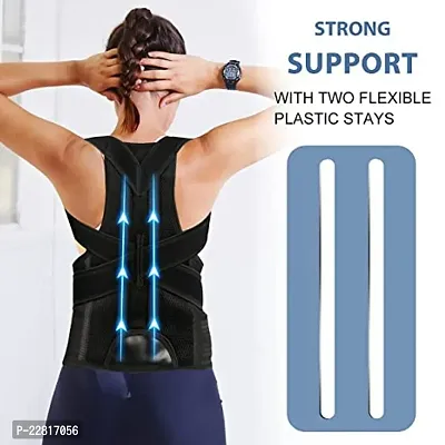 GVV INTERNATIONAL Posture Corrector Therapy Shoulder Belt for Lower and Upper Back Pain Relief-thumb4