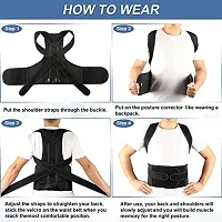 GVV INTERNATIONAL Posture Corrector Therapy Shoulder Belt for Lower and Upper Back Pain Relief-thumb1