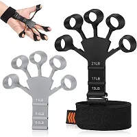 Grip Strength Trainer ,Finger Strengthener, Extension Exerciser Gripper Hand Veins Strengthener for Strength Training, Finger Flexion Extension Training-thumb1