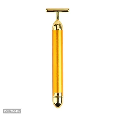 24k Gold Energy Beauty Massage Roller(PACK OF 1)(Golden)